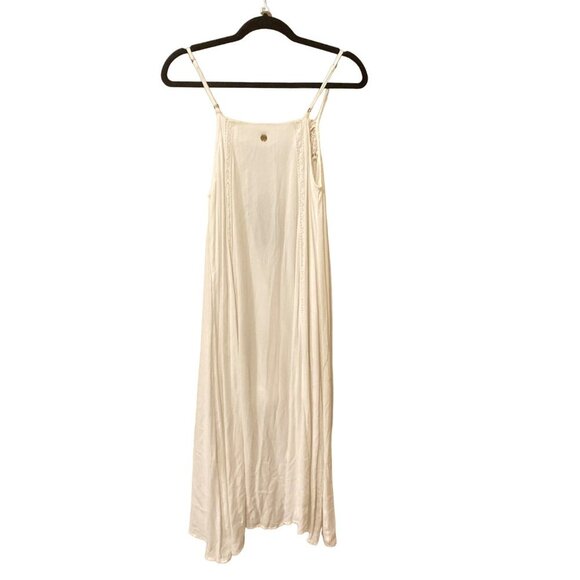 NWT Rip Curl Alira Crochet-Trim Maxi Dress - White, Size X Small - Picture 6 of 7